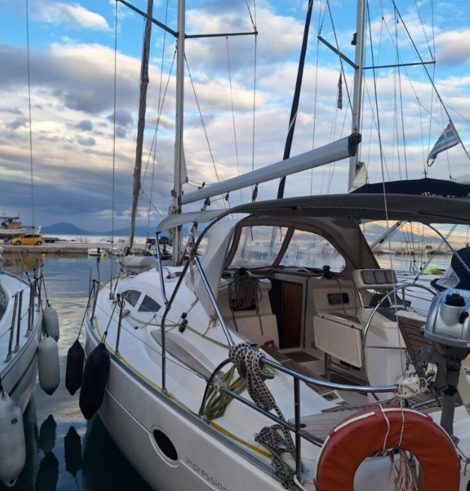 Elan Impression 384 — 3 cabins charter yacht available with AIyachts in Greece