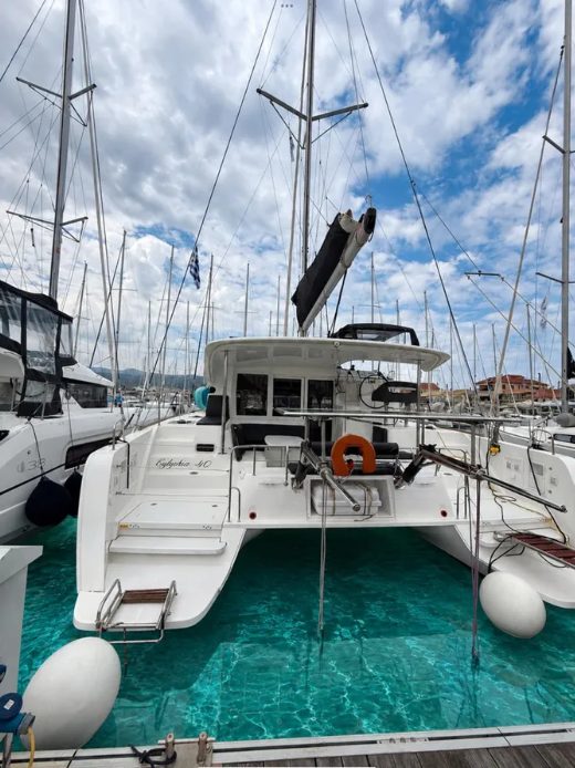 Lagoon 40 — catamaran sailing yacht for charter in Greece
